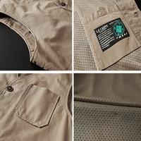 DIMUSI letnie męskie kamizelki Casual dla mężczyzn bawełna oddychająca siatka kamizelka kurtki bez rękawów człowiek outdoor wędkowanie kamizelki odzież 8XL 5